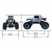 Радиоуправляемый краулер Remo Hobby Jeeps 4WD 2.4G 1/10 RTR