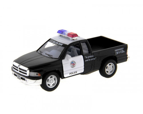 Машина Kinsmart 1:44 Dodge RAM Police инерция (1/12шт.) б/к