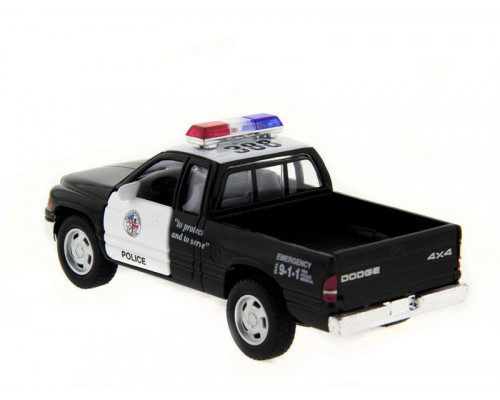 Машина Kinsmart 1:44 Dodge RAM Police инерция (1/12шт.) б/к