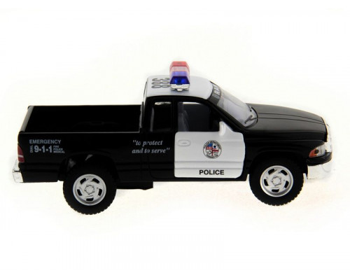 Машина Kinsmart 1:44 Dodge RAM Police инерция (1/12шт.) б/к