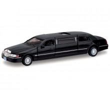 Машина Kinsmart "Lincoln Town Car Stretch Limousine" инерция (1/6шт.) 1:38 б/к