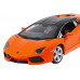 Машина АВТОПАНОРАМА Lamborghini Aventador Roadster, оранжевый, 1/24, в/к 24,5*12,5*10,5 см