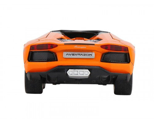 Машина АВТОПАНОРАМА Lamborghini Aventador Roadster, оранжевый, 1/24, в/к 24,5*12,5*10,5 см