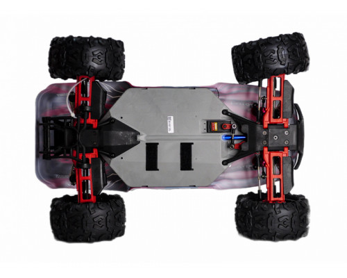 Радиоуправляемый монстр Remo Hobby Dinosaurs Master Brushless UPGRADE PLUS (красный) 4WD 2.4G 1/8 RTR