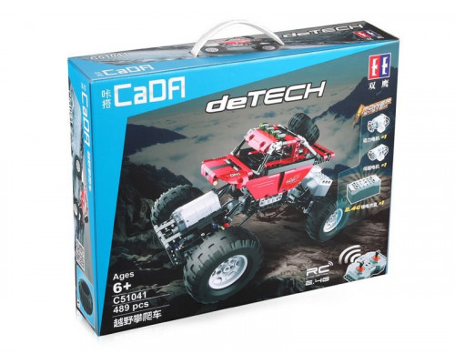 Р/У конструктор CADA deTech Off-Road Crawler (489 деталей)