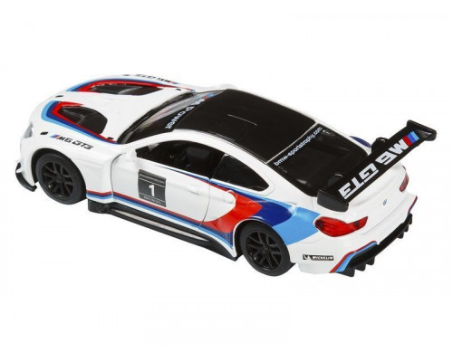 Машина АВТОПАНОРАМА BMW M6, 1/44, белый, инерция, откр. двери, в/к 17,5*12,5*6,5 см