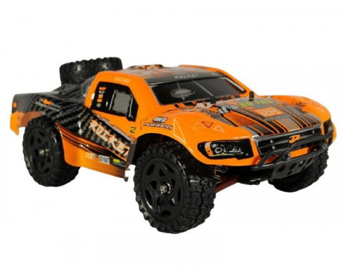 Радиоуправляемый шорт-корс Remo Hobby Rocket UPGRADE V2.0 (оранжевый) 4WD 2.4G 1/16 RTR