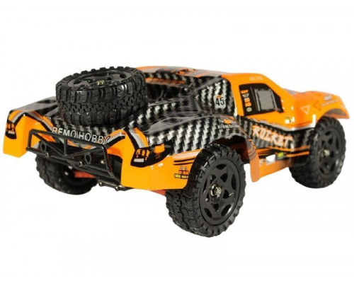 Радиоуправляемый шорт-корс Remo Hobby Rocket UPGRADE V2.0 (оранжевый) 4WD 2.4G 1/16 RTR