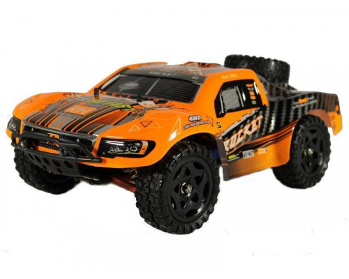 Радиоуправляемый шорт-корс Remo Hobby Rocket UPGRADE V2.0 (оранжевый) 4WD 2.4G 1/16 RTR