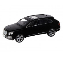 Машина "АВТОПАНОРАМА" Bentley Bentayga, черный, 1/34, свет, звук, инерция, в/к 17,5*13,5*9 см