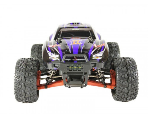 Радиоуправляемый монстр Remo Hobby SMAX Brushless UPGRADE V2.0 (синий) 4WD 2.4G 1/16 RTR