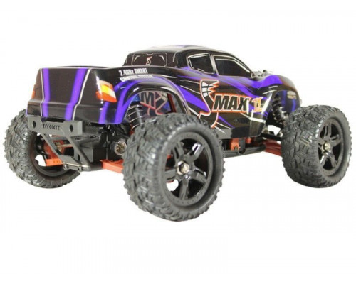 Радиоуправляемый монстр Remo Hobby SMAX Brushless UPGRADE V2.0 (синий) 4WD 2.4G 1/16 RTR