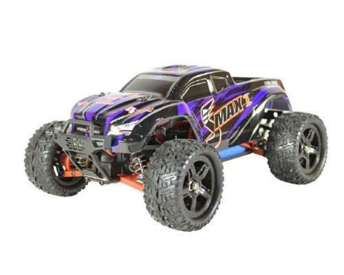 Радиоуправляемый монстр Remo Hobby SMAX Brushless UPGRADE V2.0 (синий) 4WD 2.4G 1/16 RTR