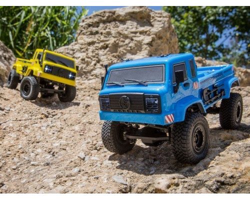 Краулер ECX 1:24 Scaler Crawler Barrage UV 4WD, электро, RTR (желтый)