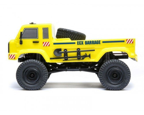 Краулер ECX 1:24 Scaler Crawler Barrage UV 4WD, электро, RTR (желтый)