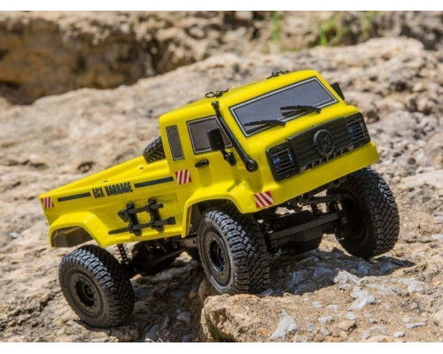 Краулер ECX 1:24 Scaler Crawler Barrage UV 4WD, электро, RTR (желтый)