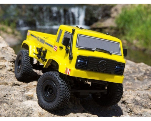 Краулер ECX 1:24 Scaler Crawler Barrage UV 4WD, электро, RTR (желтый)