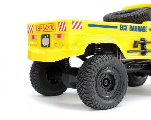 Краулер ECX 1:24 Scaler Crawler Barrage UV 4WD, электро, RTR (желтый)