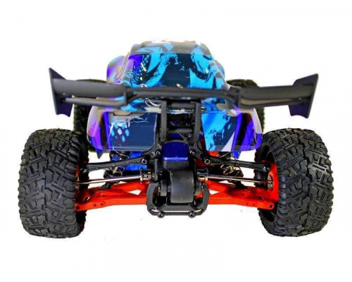 Радиоуправляемая трагги Remo Hobby S EVO-R Brushless UPGRADE (синяя) 4WD 2.4G 1/16 RTR