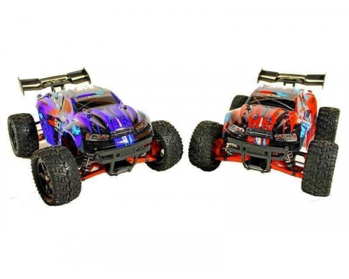 Радиоуправляемая трагги Remo Hobby S EVO-R Brushless UPGRADE (синяя) 4WD 2.4G 1/16 RTR