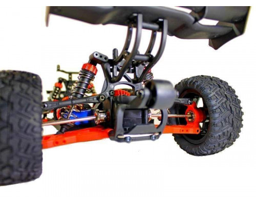 Радиоуправляемая трагги Remo Hobby S EVO-R Brushless UPGRADE (синяя) 4WD 2.4G 1/16 RTR