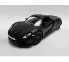 Машина Ideal 1:30-39 Porsche 918 Spyder (черн. матов.)