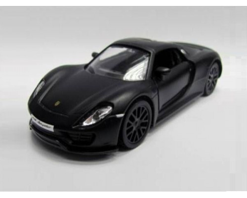 Машина Ideal 1:30-39 Porsche 918 Spyder (черн. матов.)