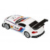 Машина АВТОПАНОРАМА BMW Z4 GT3, 1/38, белый, инерция, откр. двери, в/к 17,5*12,5*6,5 см