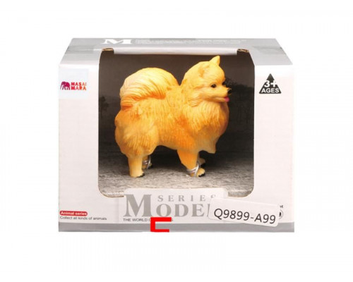 Фигурка игрушка MASAI MARA MM212-195 серии На ферме: собака Шпиц