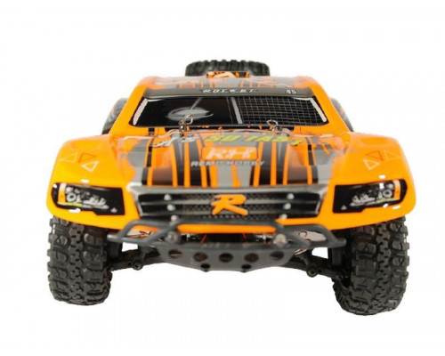 Радиоуправляемый шорт-корс Remo Hobby Rocket Brushless V2.0 (оранжевый) 4WD 2.4G 1/16 RTR