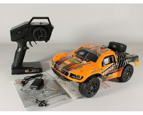 Радиоуправляемый шорт-корс Remo Hobby Rocket Brushless V2.0 (оранжевый) 4WD 2.4G 1/16 RTR