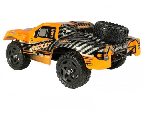 Радиоуправляемый шорт-корс Remo Hobby Rocket Brushless V2.0 (оранжевый) 4WD 2.4G 1/16 RTR