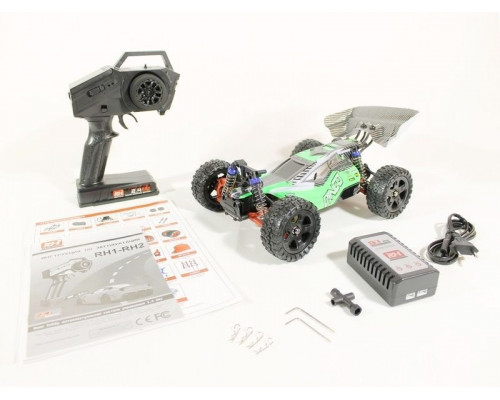 Радиоуправляемая багги Remo Hobby Dingo UPGRADE (зеленая) 4WD 2.4G 1/16 RTR