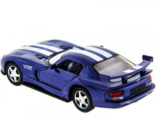 Машина Kinsmart 1:36 Dodge Viper GTSR инерция (1/12шт.) б/к