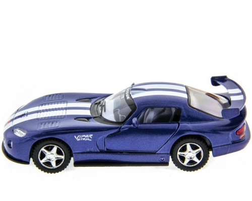 Машина Kinsmart 1:36 Dodge Viper GTSR инерция (1/12шт.) б/к