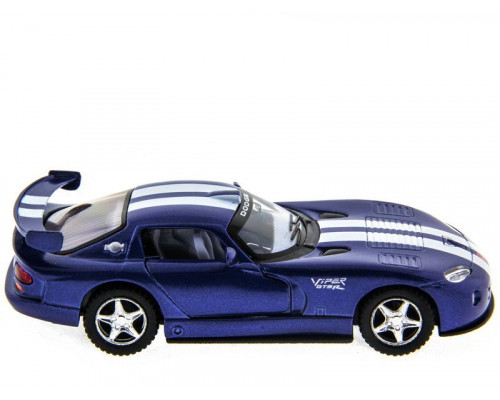 Машина Kinsmart 1:36 Dodge Viper GTSR инерция (1/12шт.) б/к