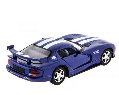 Машина Kinsmart 1:36 Dodge Viper GTSR инерция (1/12шт.) б/к