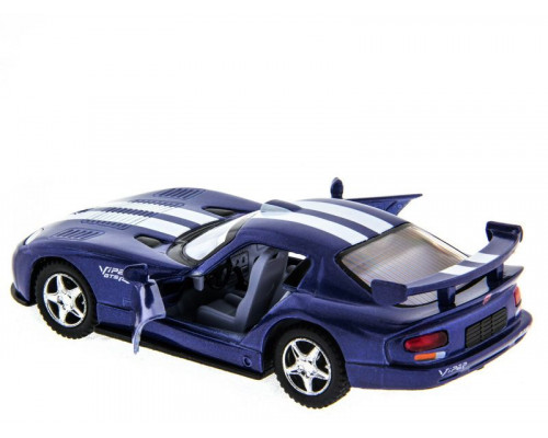 Машина Kinsmart 1:36 Dodge Viper GTSR инерция (1/12шт.) б/к