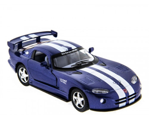 Машина Kinsmart 1:36 Dodge Viper GTSR инерция (1/12шт.) б/к