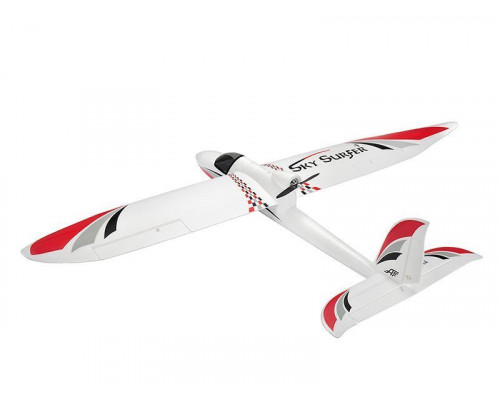 Радиоуправляемый планер Top RC SKY SURFER красный 1400мм KIT