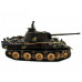 Р/У танк Taigen 1/16 Panther type G (Германия) HC вер., башня 360, подшипники в ред., V3 2.4G RTR