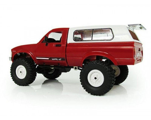 Радиоуправляемая машина WPL пикап Hilux (красная) 4WD 2.4G 1/16 RTR