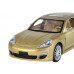 Машина АВТОПАНОРАМА Porsche Panamera S, золотой, 1/32, свет, звук, инерция, в/к 17,5*13,5*9 см