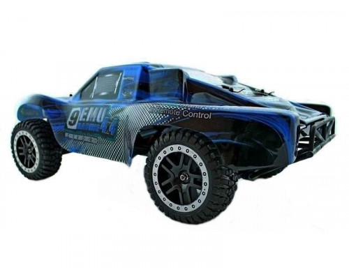 Радиоуправляемый шорт-корс Remo Hobby 9EMU Brushless (синий) 4WD 2.4G 1/8 RTR