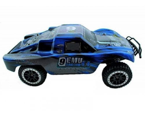 Радиоуправляемый шорт-корс Remo Hobby 9EMU Brushless (синий) 4WD 2.4G 1/8 RTR