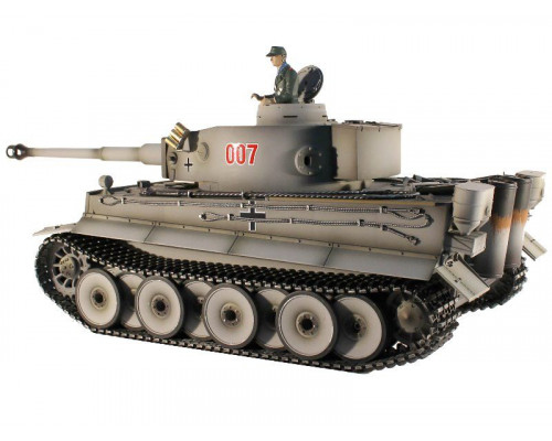 P/У танк Taigen 1/16 Tiger 1 (Германия, ранняя версия) HC 2.4G RTR серый