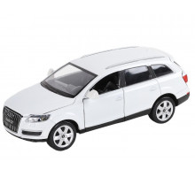 Машина "АВТОПАНОРАМА" Audi Q7, белый, 1/24, свет, звук, в/к 24,5*12,5*10,5 см