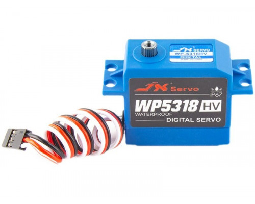 Сервомашинка цифровая JX Servo WP-5318HV (53г/18.5/0.09/8.4V) влагозащищенная