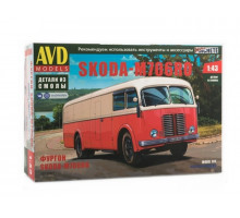 Сборная модель AVD SKODA-M706RO фургон, 1/43