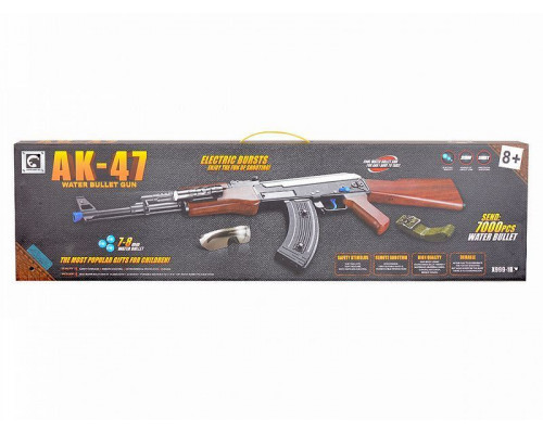 Детский автомат АК-47 с гелевыми пулями 88см CS Toys X999-1B на аккумуляторе, 2 режима стрельбы